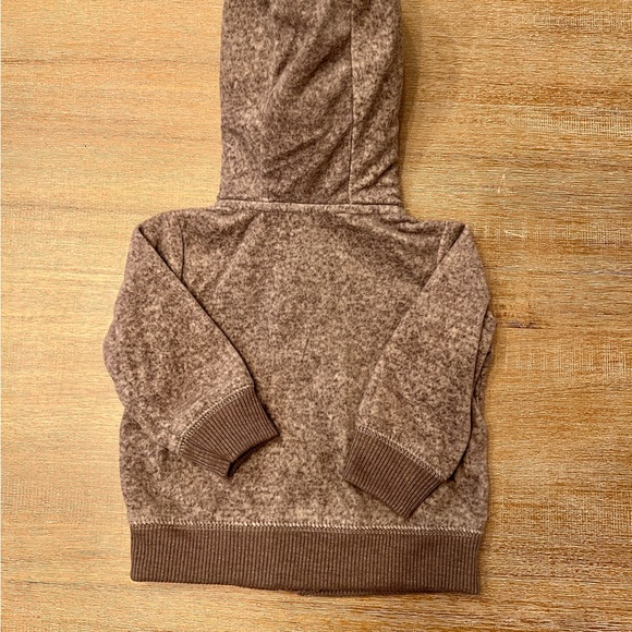 Carter’s Boy’s Hooded Doggie Sweater with Sherpa Lined Hood For Baby (3-Months) - Picture 2 of 4
